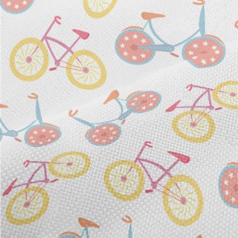 Colorful And Cute Bicycle Performance Linen