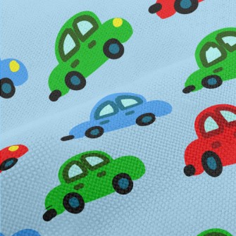Cartoon Doodle Car Performance Linen