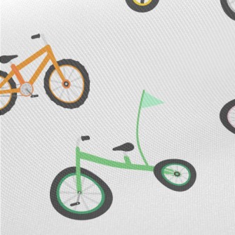 Colorful Children&#39;s Bicycl Twill