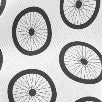 Bicycle Wheel Pattern Standard Corduroy