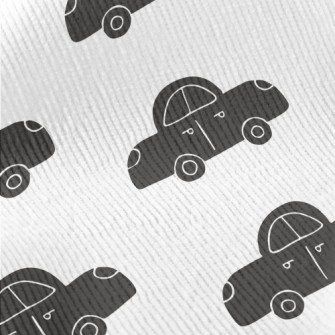 Black Car Graffiti Standard Corduroy