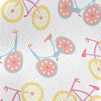 Colorful And Cute Bicycle Standard Corduroy