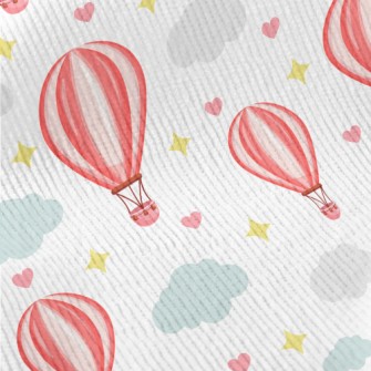Hot Air Balloon And Love Standard Corduroy