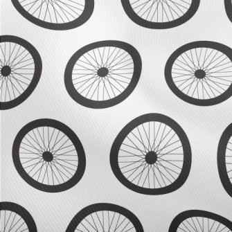 Bicycle Wheel Pattern Dobby