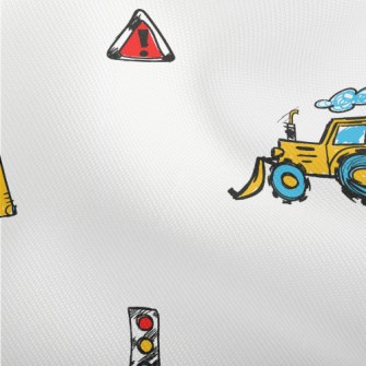 Cartoon Construction Vehicles Dobby