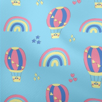 Cute Hot Air Flying In The Air Dobby