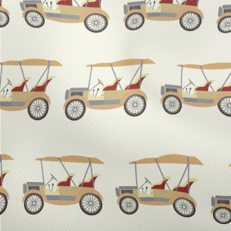Vintage Golf Cart Dobby
