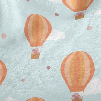 Valentine&#39;s Day Hot Air Ba Minky