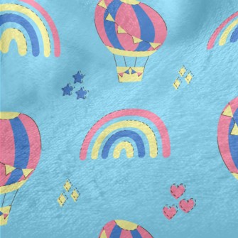 Cute Hot Air Flying In The Air Minky