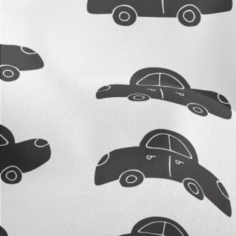 Black Car Graffiti Lightweight Performance Linen