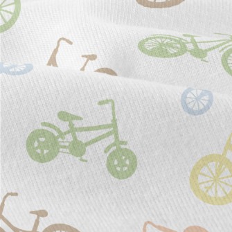 Colorful Bicycle Silhouette Modern Jersey