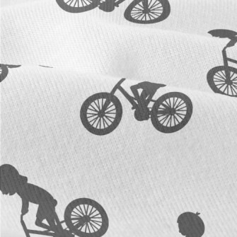 Children Riding Bicycles Silho Modern Jersey