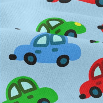Cartoon Doodle Car Modern Jersey