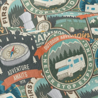 Summer Camping Logo Modern Jersey
