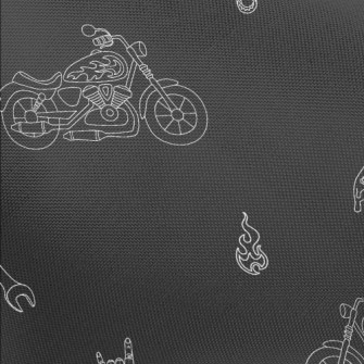 Motorcycle And Helmet Pongee