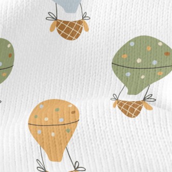 Bohemian Hot Air Balloon Stretch Jersey