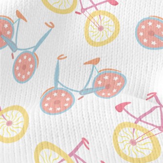 Colorful And Cute Bicycle Stretch Jersey
