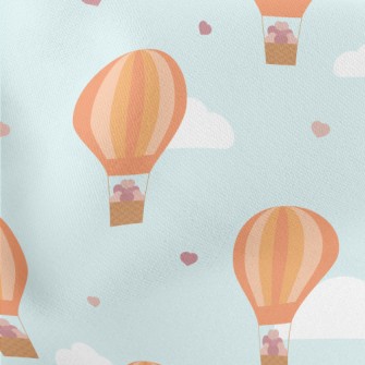 Valentine&#39;s Day Hot Air Ba Lightweight Cotton Poplin