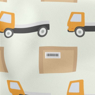 Logistics Delivery Truck Lightweight Cotton Poplin