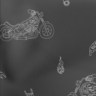 Motorcycle And Helmet Lightweight Cotton Poplin