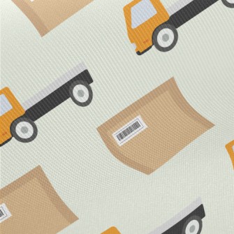 Logistics Delivery Truck Midweight Cotton Poplin