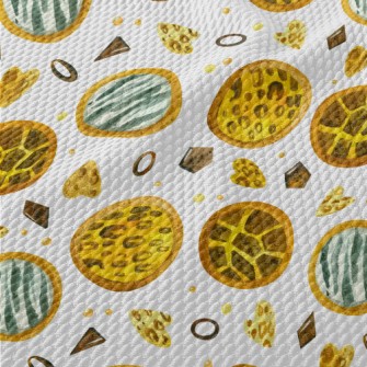 Animal Pattern Cookies Birdseye Piqué