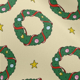 Christmas Wreath Decoration Chiffon