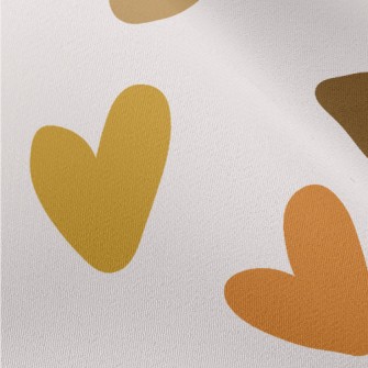 Colorful Graffiti Love Heart Chiffon