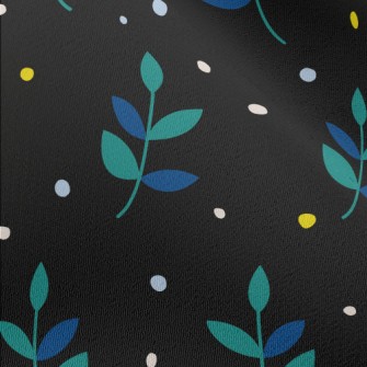 Cute Green Plants Chiffon