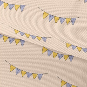 Hand Drawn Decorative Flags Waterproof Oxford