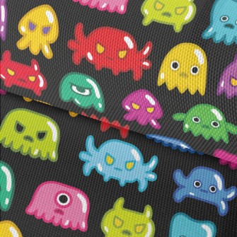 Colorful Jelly Monster Waterproof Oxford