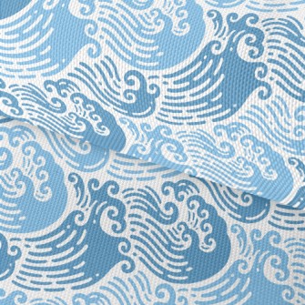 Ukiyoe Waves Waterproof Oxford
