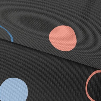 Abstract Polka Dot Pattern Waterproof Oxford