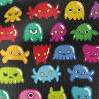 Colorful Jelly Monster Waterproof Canvas