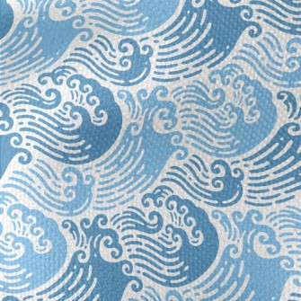 Ukiyoe Waves Waterproof Canvas