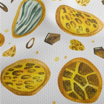 Animal Pattern Cookies Athletic Mesh Flat Back