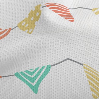 Holiday Decoration Bunting Athletic Mesh Flat Back