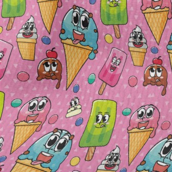 Cartoon Expression Ice Cream Terry
