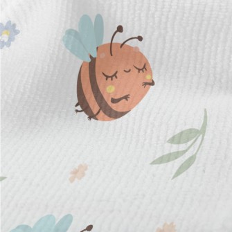 Cute Ladybug And Sunflower Terry