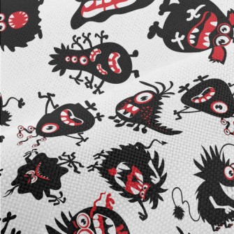 Funny Expression Monster Performance Linen