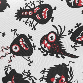 Funny Expression Monster Twill