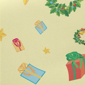 Christmas Gifts And Decoration Twill