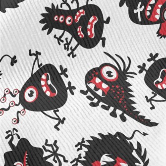Funny Expression Monster Standard Corduroy