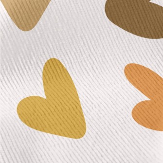 Colorful Graffiti Love Heart Standard Corduroy