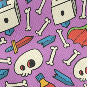 Funny Cartoon Graffiti Standard Corduroy
