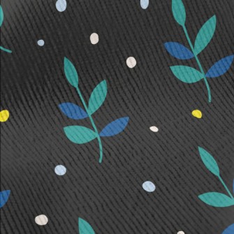 Cute Green Plants Standard Corduroy
