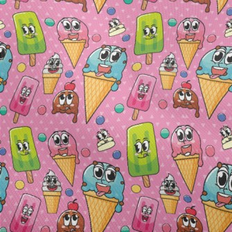 Cartoon Expression Ice Cream Dobby