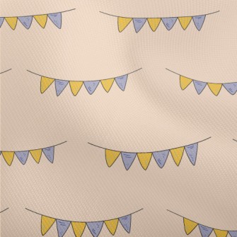 Hand Drawn Decorative Flags Dobby