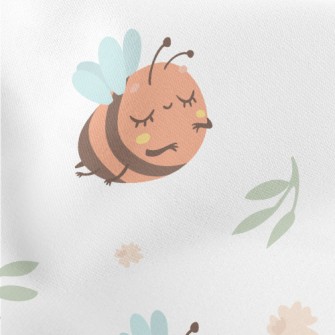 Cute Ladybug And Sunflower Stretch Ponte
