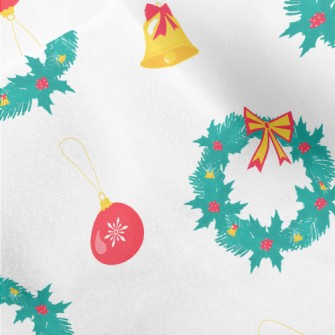 Christmas Classic Decoration Micro Fleece